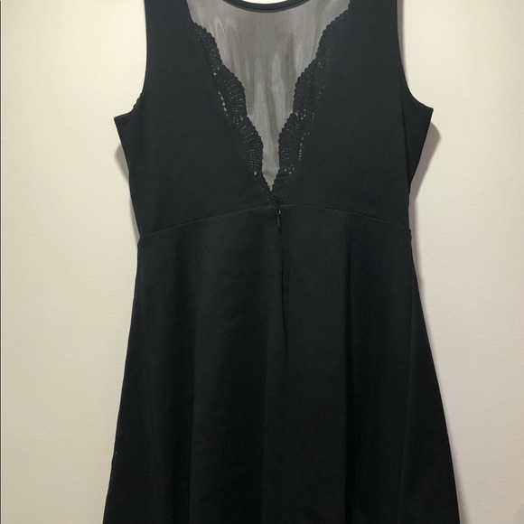 Lulu’s “I Promise Black Lace Skater Dress” - Picture 5 of 6